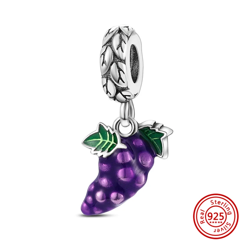 Grape Soda Charms Silver Metal Yesterday, Tomorrow & Fantasy Silver