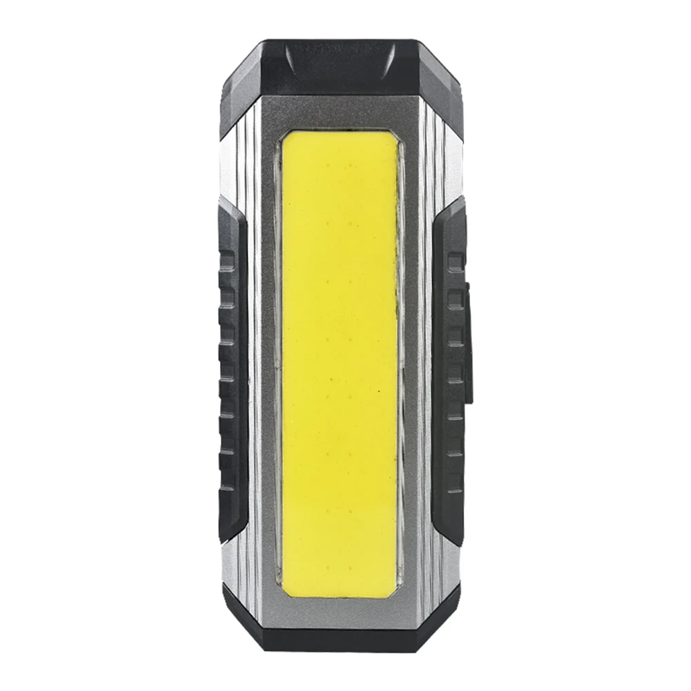 LED COB Flashlight Multifunctional with Magnet Emergency Flashlight Dimmable Service Work Light Waterproof for Outdoor Equipment