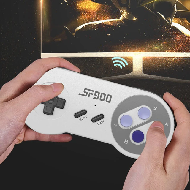 Jogador de Jogo Portátil Sem Fio, Dual Gamepad para Genesis, Consola de Videogame Retro, Compatível com HDMI, SF900, 4700 Jogos, 2.4G 4