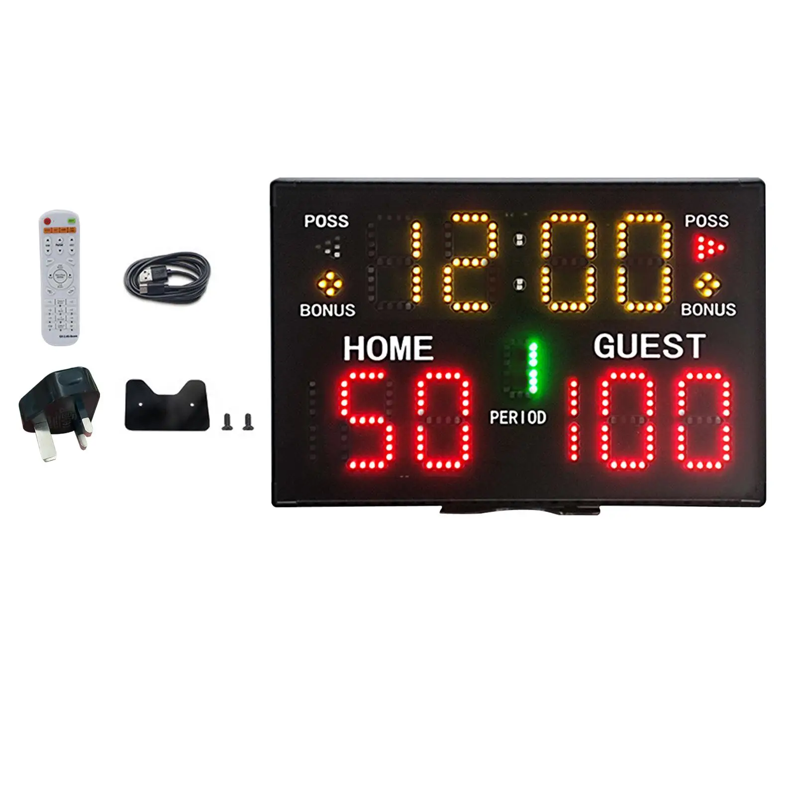 Tabletop Digital Scoreboard Score Keeper Wall Hanging Electronic Scoreboard for Basketball Tennis Sports Competition Boxing Judo sports scoreboard