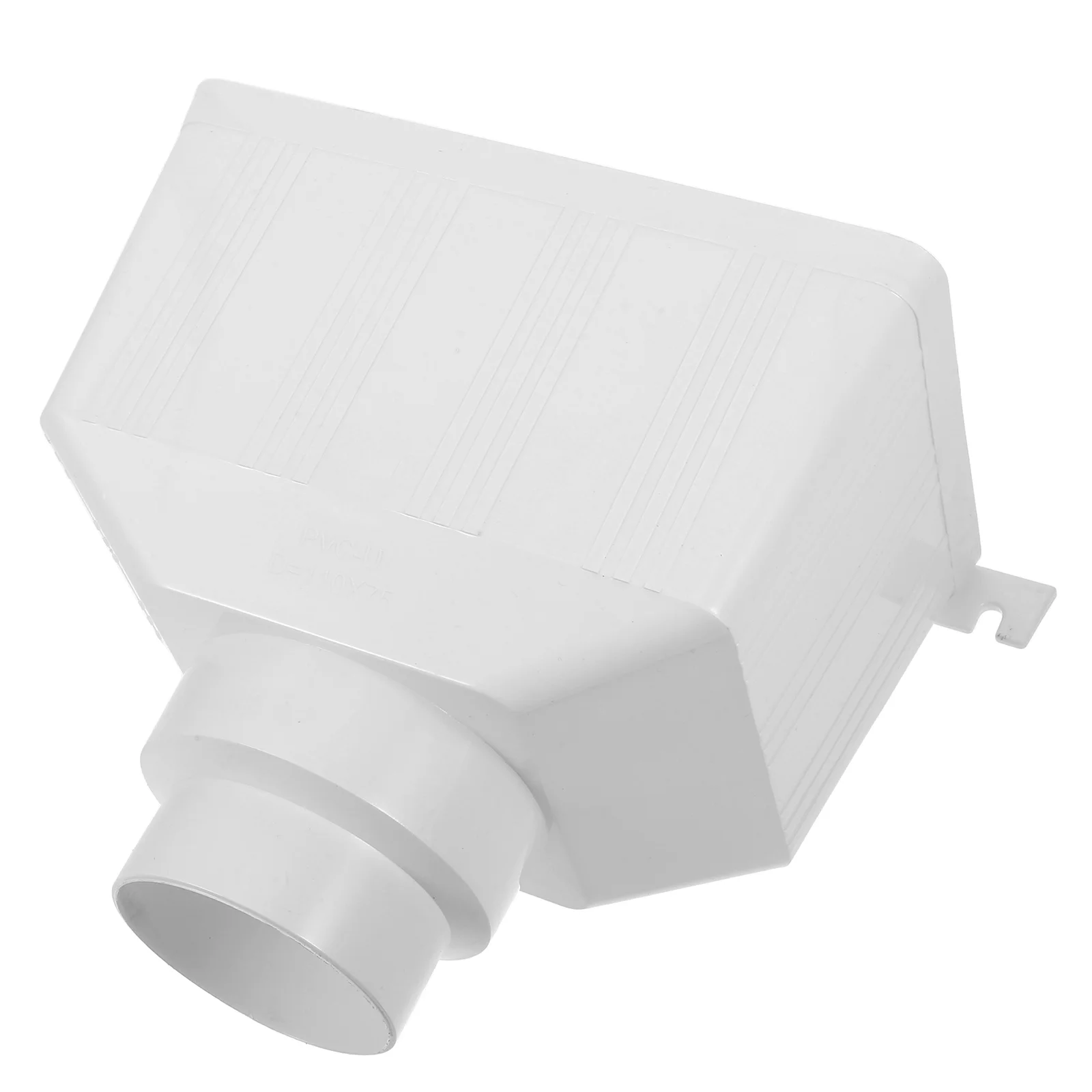 Pvc Drainage Pipe 110x75mm Downspout Connector Rainwater Gutter Diverter Outdoor Gutter Plumbing System Gutters