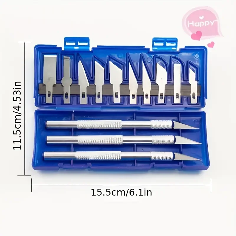 Aluminum Alloy Carving Knife Tool Set 13pcs