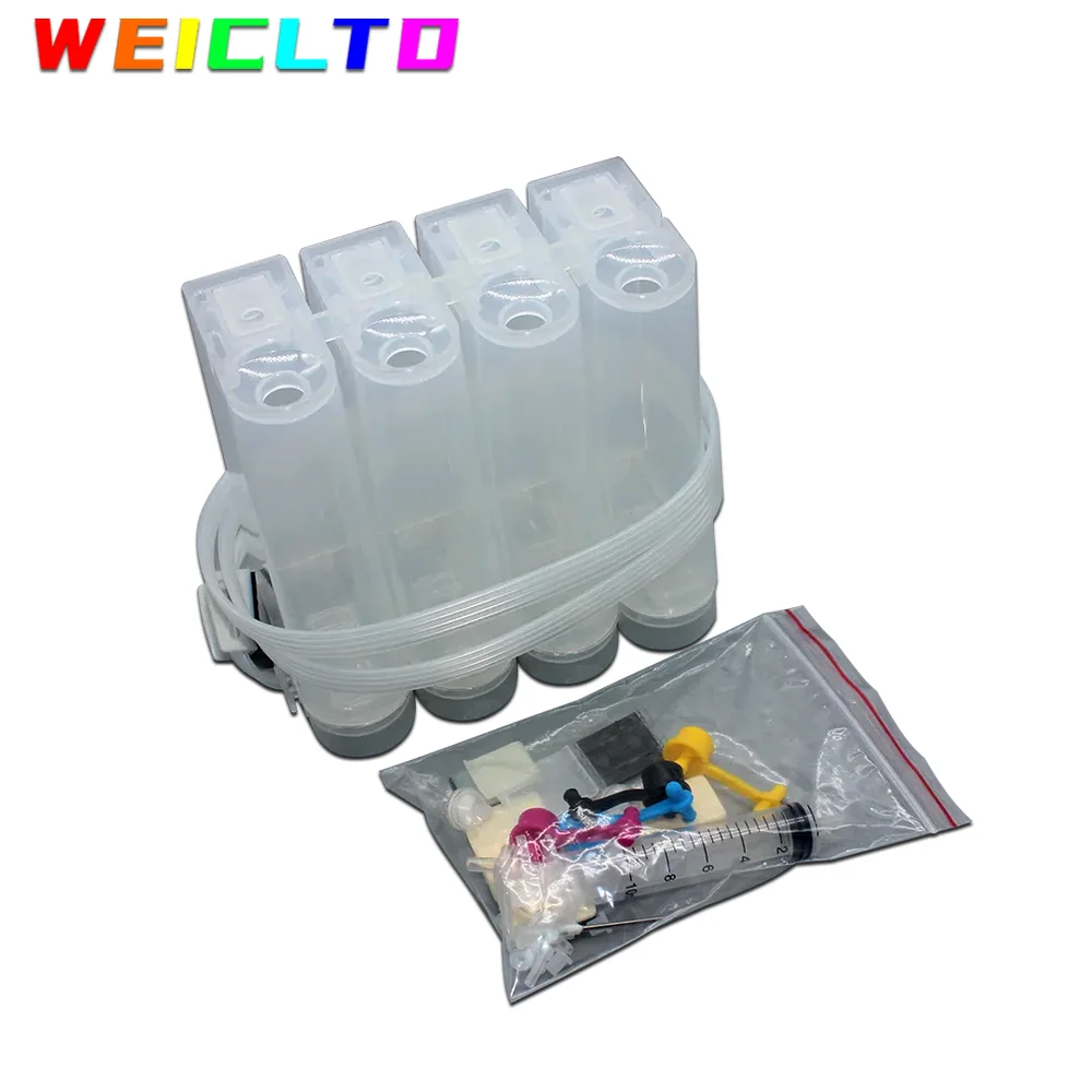 엡손 HP 캐논 프린터용 Ciss 탱크, 액세서리 포함, 200ML