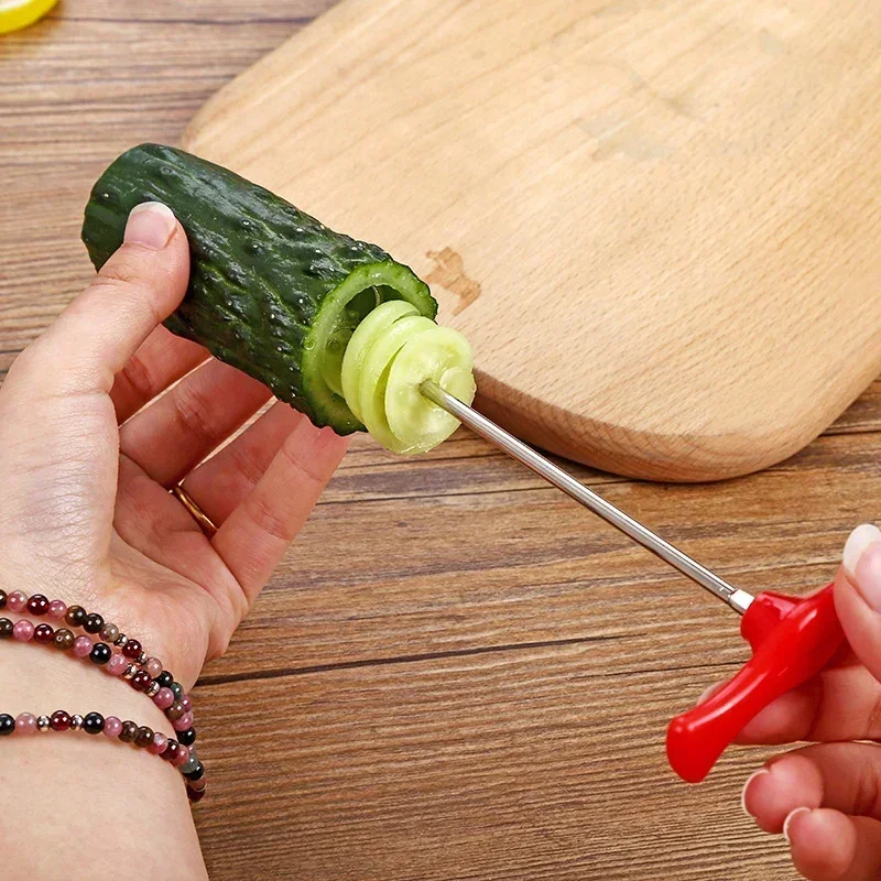 Potato Vegetables Spiral Knife Carrot Cucumber Chopper Spiral Screw Slicer Cutter Spiralizer vegetable slicer vegetable cutter food slicer potato slicer potato cutter