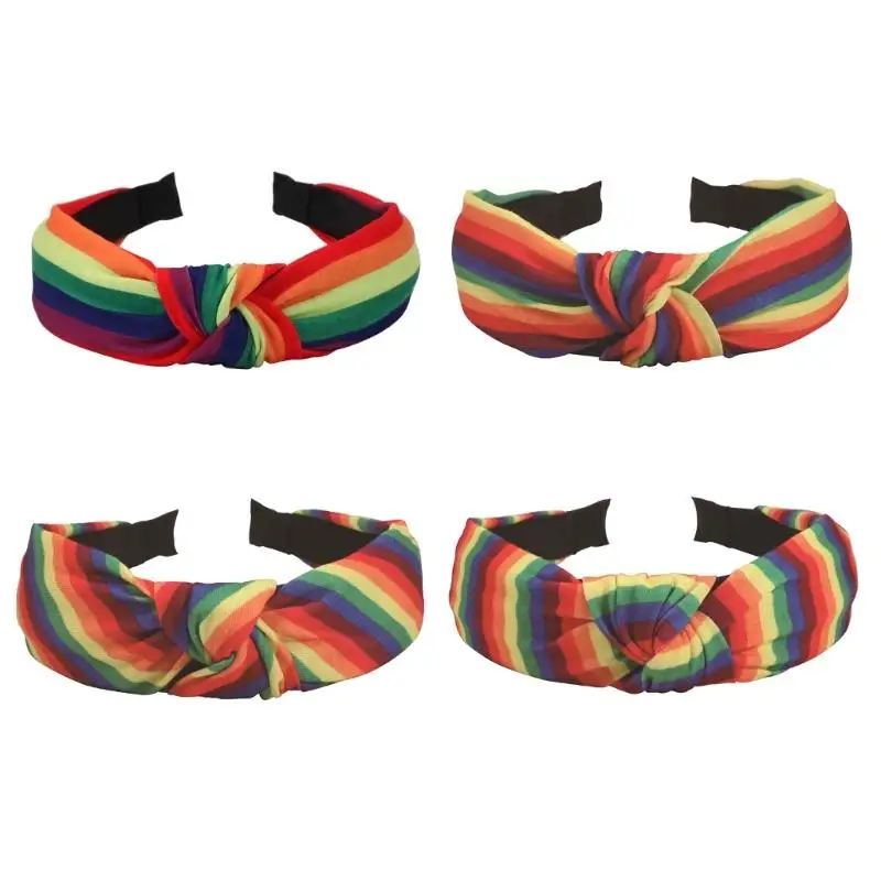 

Повязка на голову Pride Rainbow LGBTQ для торжеств, фестивалей и свадеб