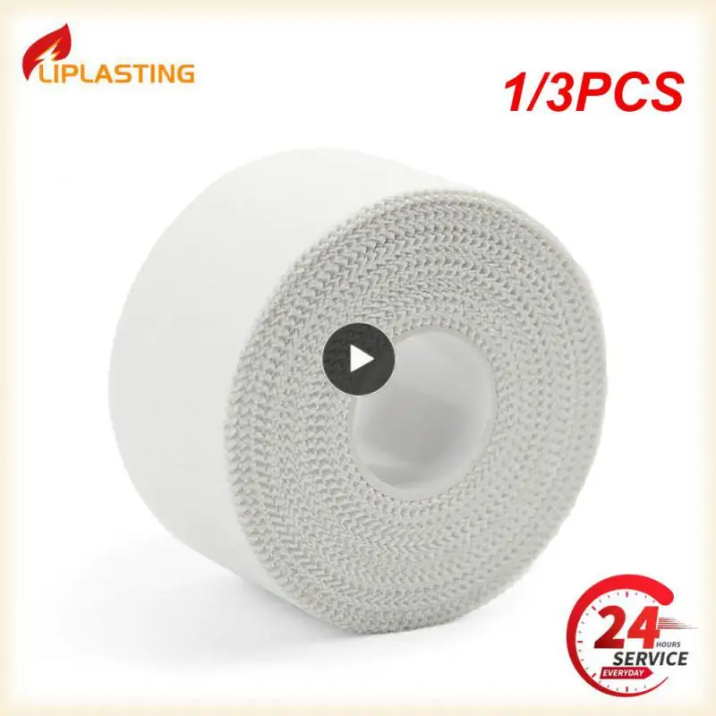 

1/3PCS Cotton White Premium Adhesive Sport Binding Physio Muscle Elastic Bandage for Post- Incisions Wound