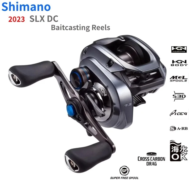 2023 SHIMANO SLX DC 70 71 70HG 71HG 70XG 71XG 6.3:1 7.2:1 8.2:1 