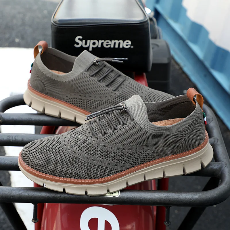 

2022 Men's Shoes Mesh Vulcanized Shoes Leisure Mesh Shoes Sapato Masculino Large Size Shoes 40-48 Male Shoes Fashion Sneakers