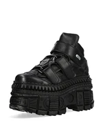 Gothic Black Platform Shoes Rock Metal Daddy Shoes Men's and Women's Punk Small Leather Shoes Muffin Bottom Heightened Single Sh - Image 6