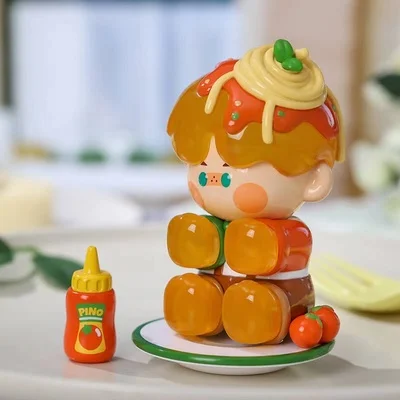 POP MART PINO JELLY Delicious World Series Caja ciega aleatoria de juguetes Modelo Caja misteriosa Linda figura de anime Regalo Caja sorpresa Regalo para niña
