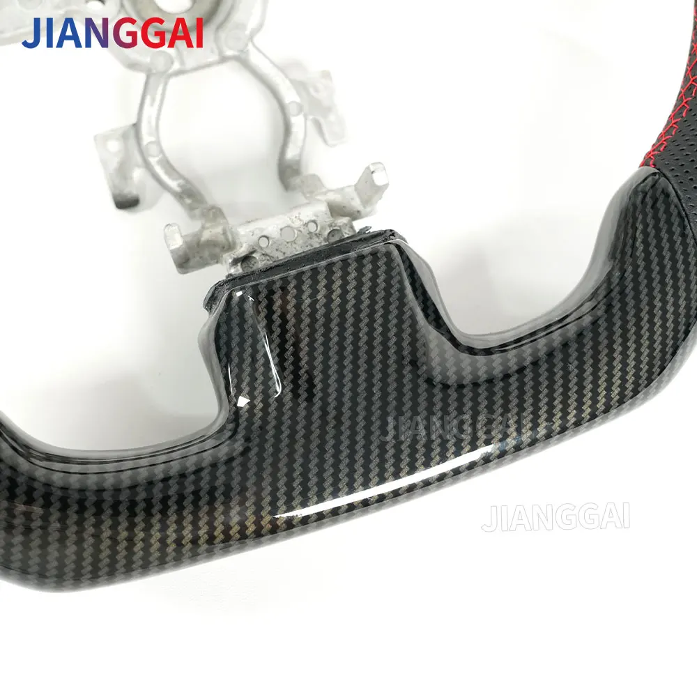 Hydro Carbon Fiber Steering Wheel Fit For Infiniti G37 2009 2010 2011 2012 2013 Model Carbon Fiber LED Shift Racing Wheel