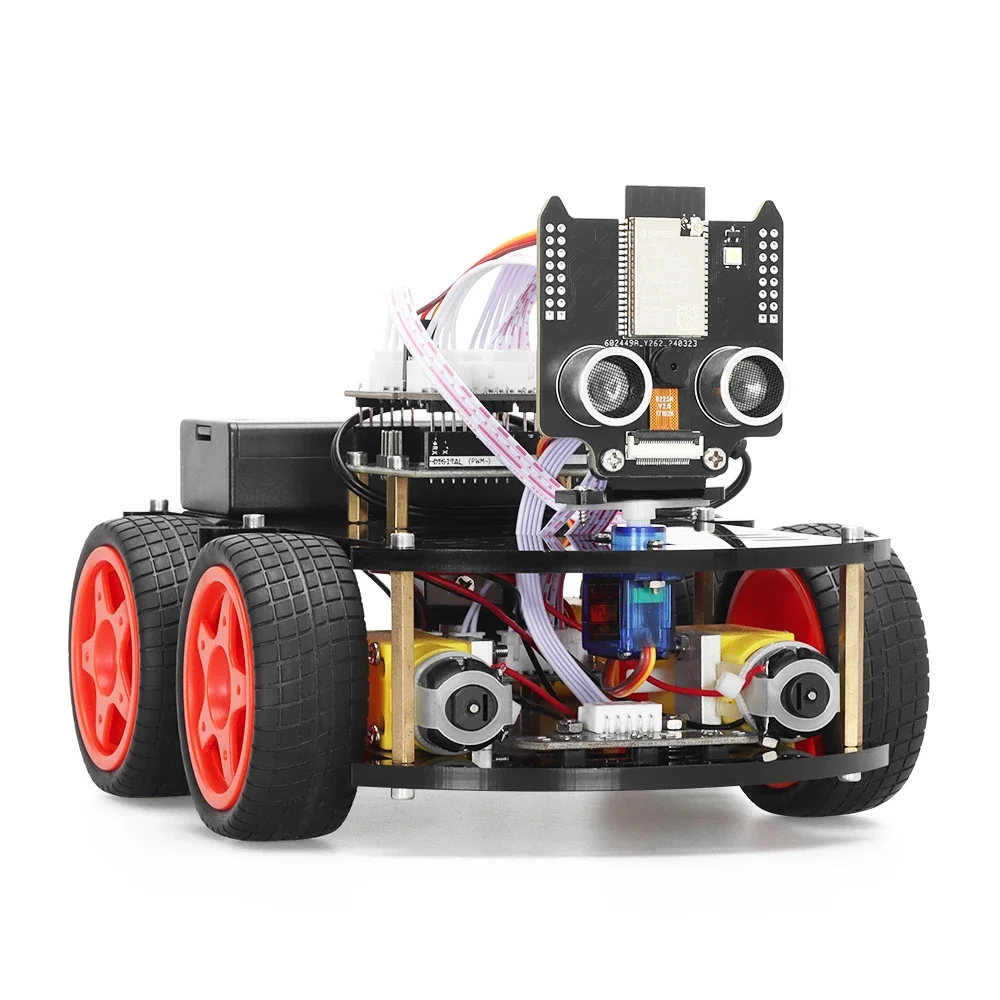 For ESP32 Cam Smart Robot Car For WiFi Wireless Transmission 4WD Kit Robotic
