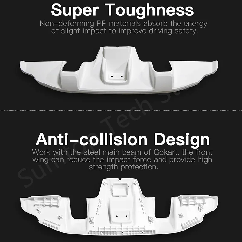 Original GoKart Front Wing For Ninebot by Segway GoKart Kit Refit Front Bumper Protection Replacements Accessories