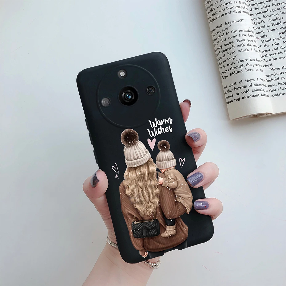 Stylish Pretty Girl Soft TPU Phone Case - Realme 11 Pro+ Collection