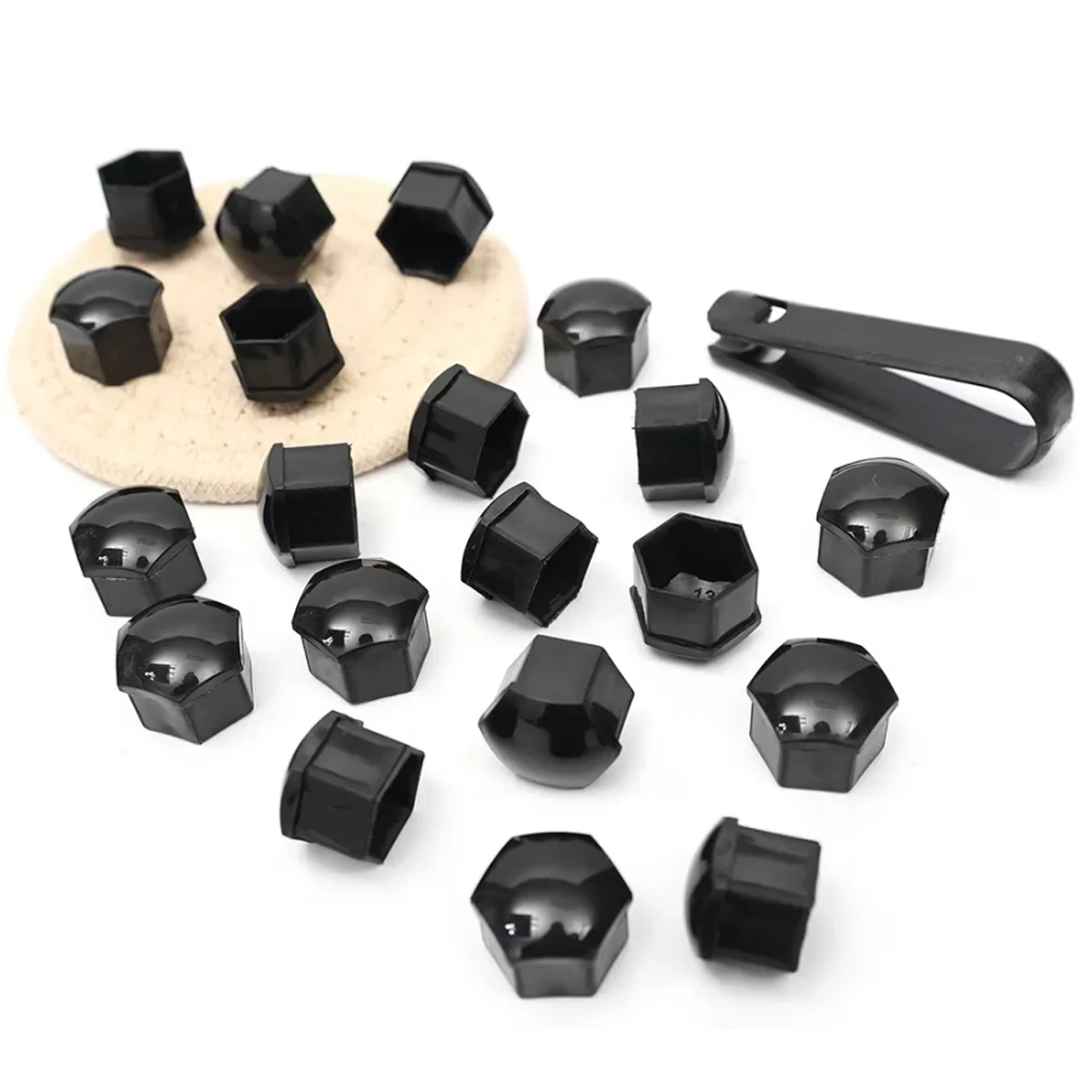 Car Wheel Nut Caps Auto Hub Screw Cover 17mm Bolt Rims Exterior Decoration Special Socket Protection Dust Proof