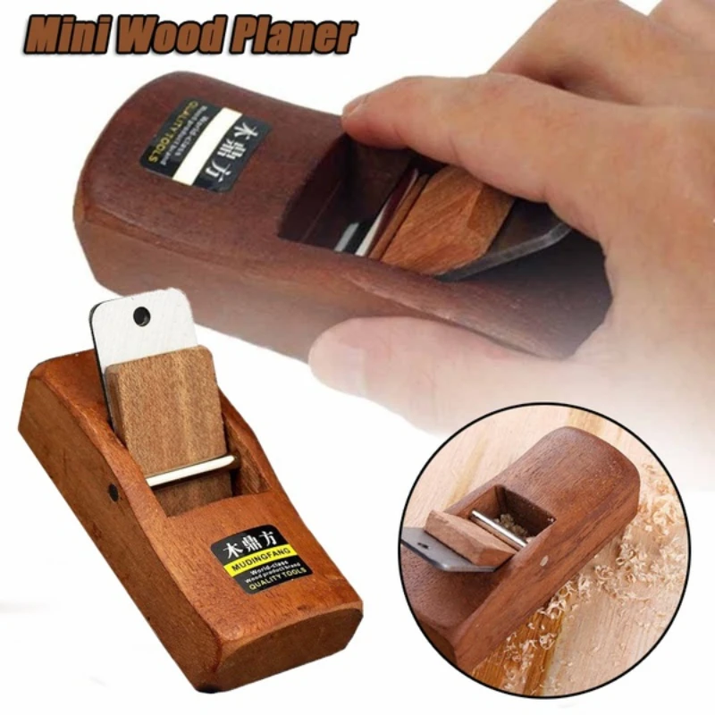 Woodworking Planer Mini Hand Tool Flat Plane Bottom Edge Carpenter Gift Woodcraft Electric Wood Plans DIY Tools for Joinery Case
