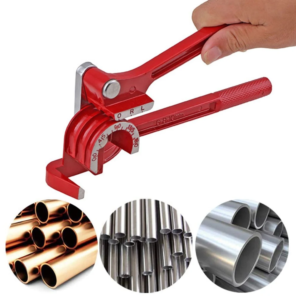 Manual Pipe Bender Brass Copper Tube Bending Machine 6mm 8mm 10mm Tubing Bender For Aluminum Copper Steel Fuel Brake Lines