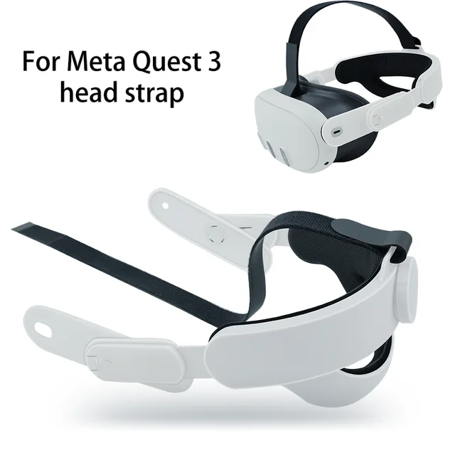 Replaceable Head Strap for Meta Quest 3 VR Headset Improve Comfort  Adjustable Head Strap for Meta Oculus Quest 3 Accessories - AliExpress