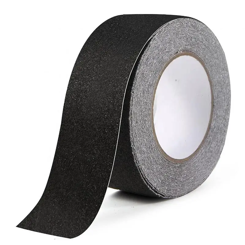 5cm*5m Black Non Slip Safety Grip Tape Anti-Slip Indoor Outdoor Stickers Strong Adhesive Safety Traction Strips For Stairs Floor