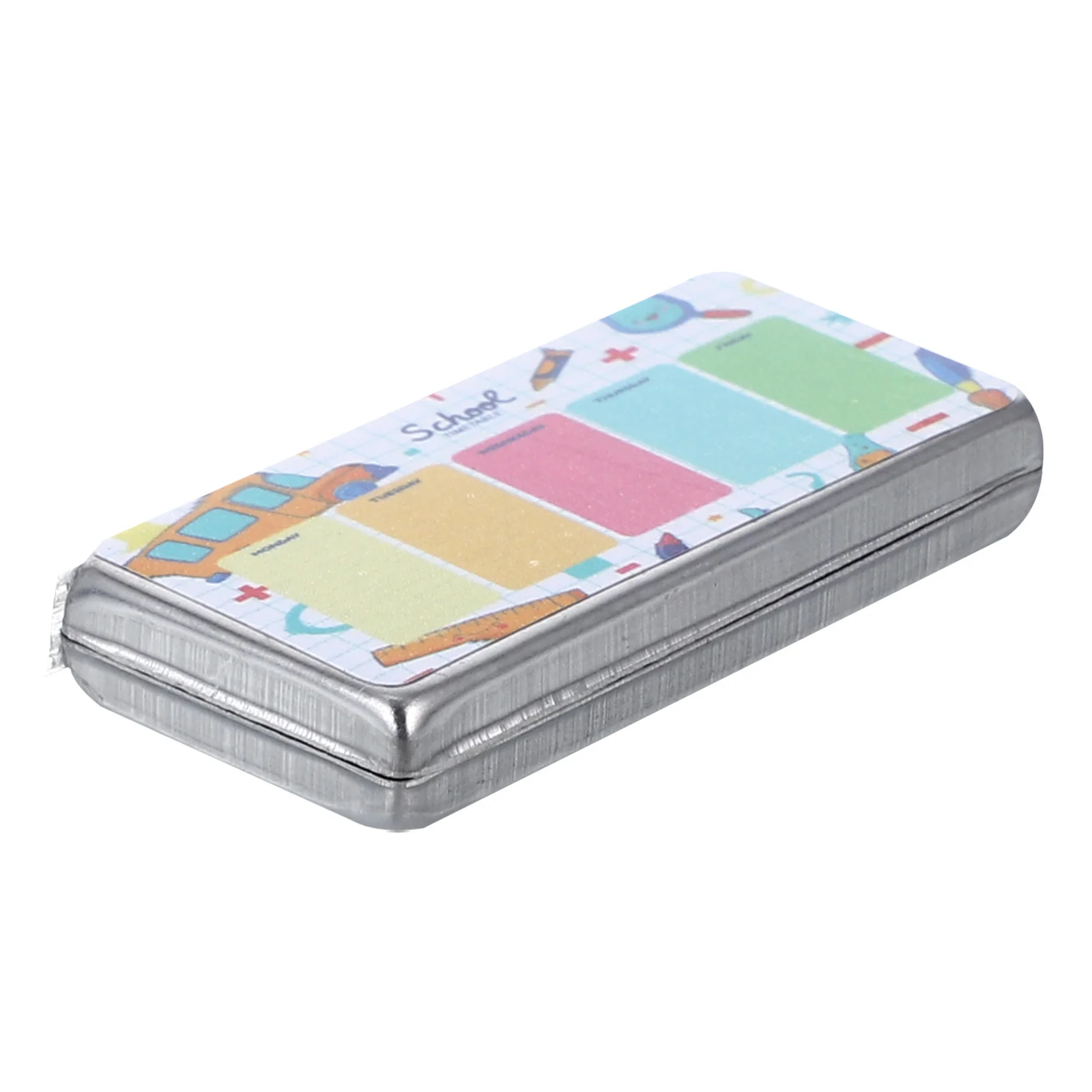 

Household Miniature Model Stationery Box Decor Sticker Study Pencil Container
