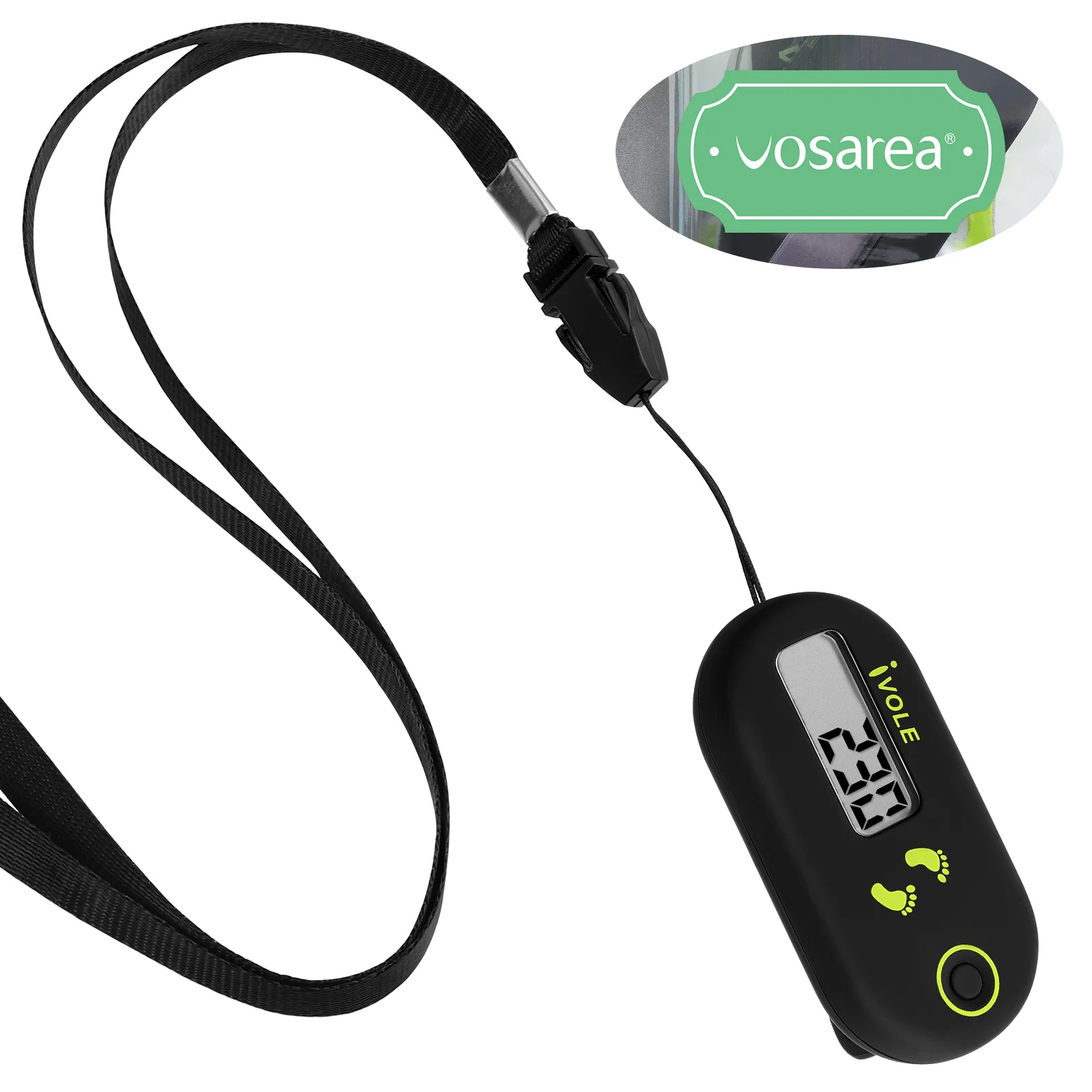 

Pedometer for Walking 3d Digital Pedometer Pedometer for Exercise Pedometer Clip On Sports Pedometer