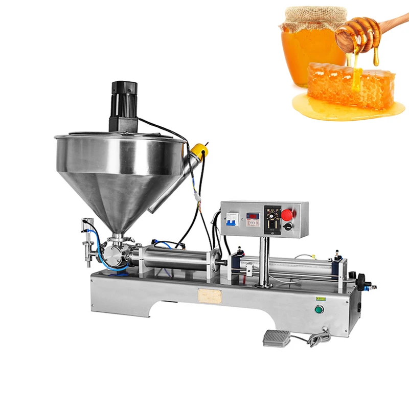 

High Viscosity Heating Stirring Filling Machine Tomato Chili Sauce Filling Machine