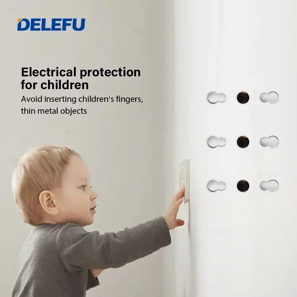 DELEFU الذهب الزجاج المقسى إيطاليا USB TypeC شحن س...