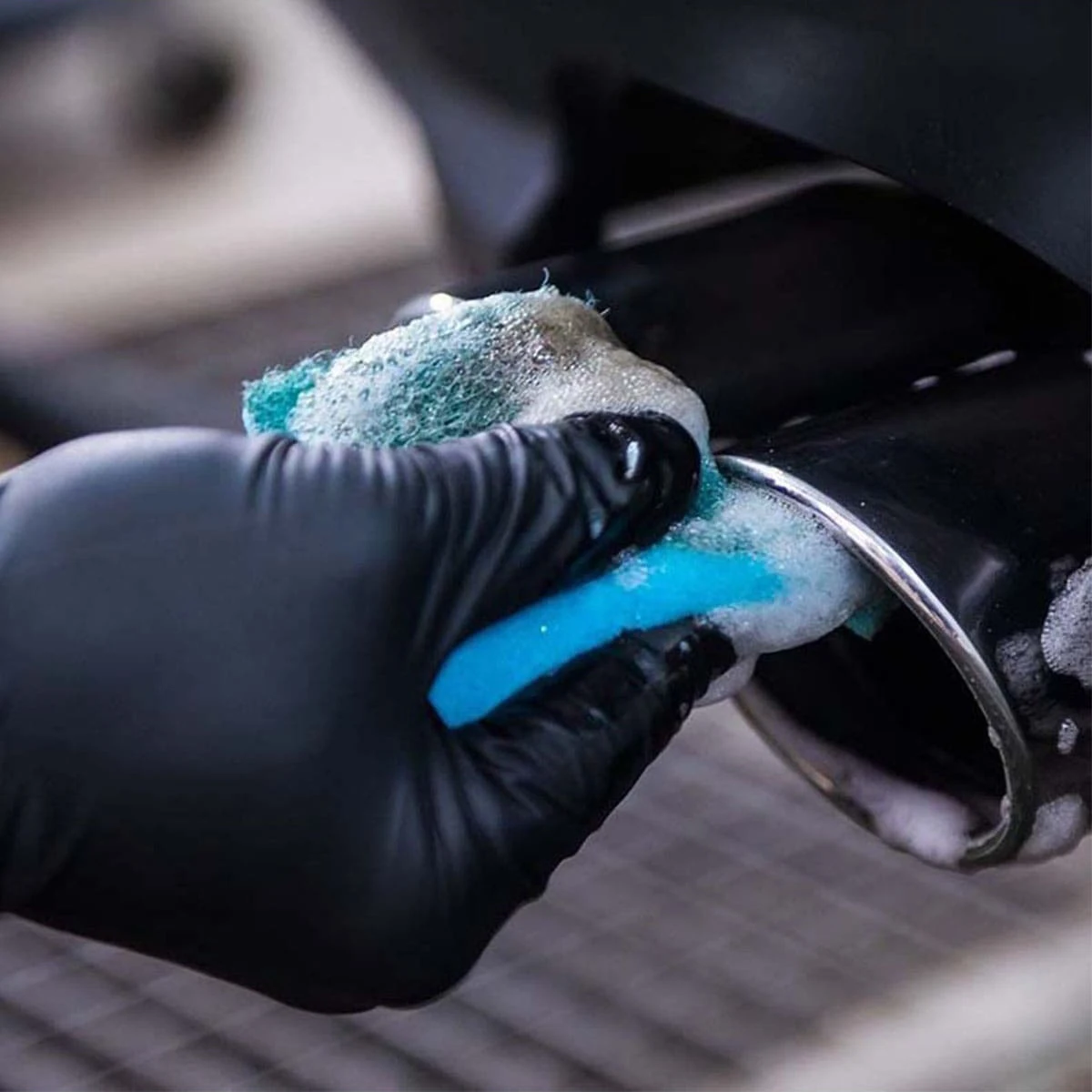 100pcs gloves Nitrile dining laboratory beauty salon dental black civilian examination Nitrile gloves