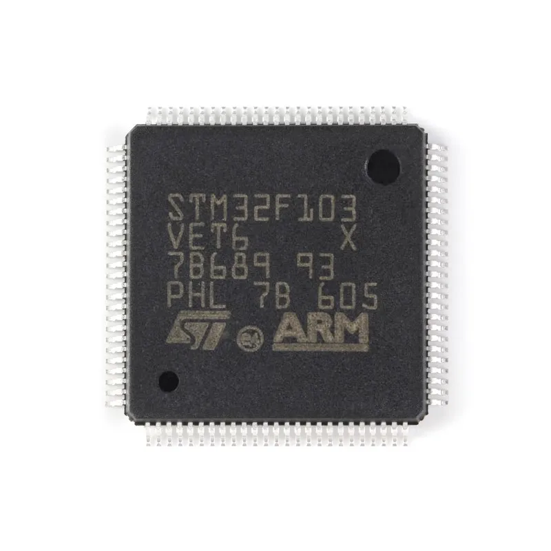 

STM32F103VET6 LQFP-100 ARM 32-битный микроконтроллер 5 шт./партия