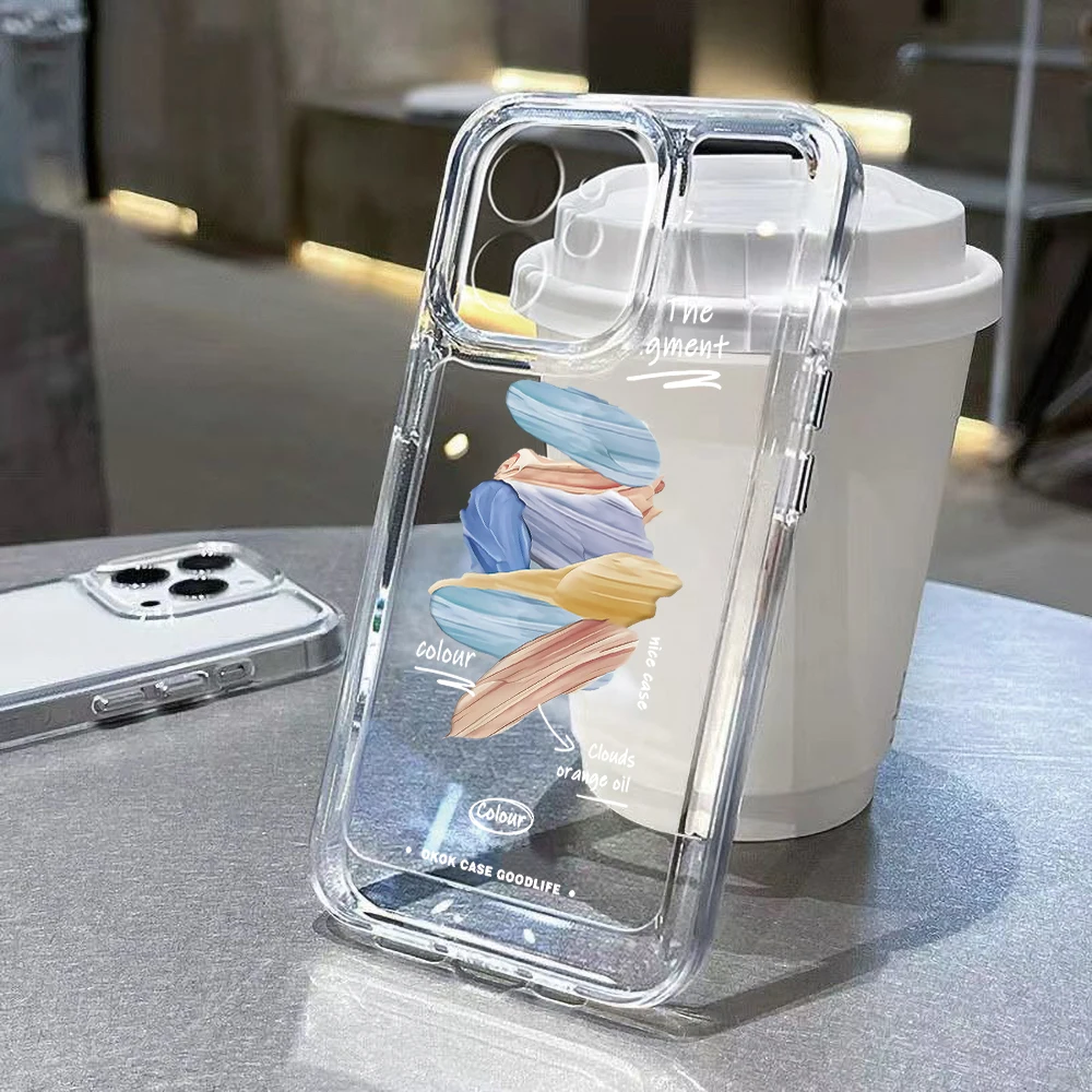 Shockproof Transparent Silicone Phone Case