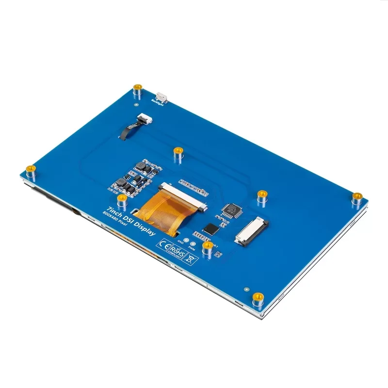 DSI ÷  ġ 800*480 MIPI DSI IPS LCD,   4B, 3B +, 3B  7 ġ ÷