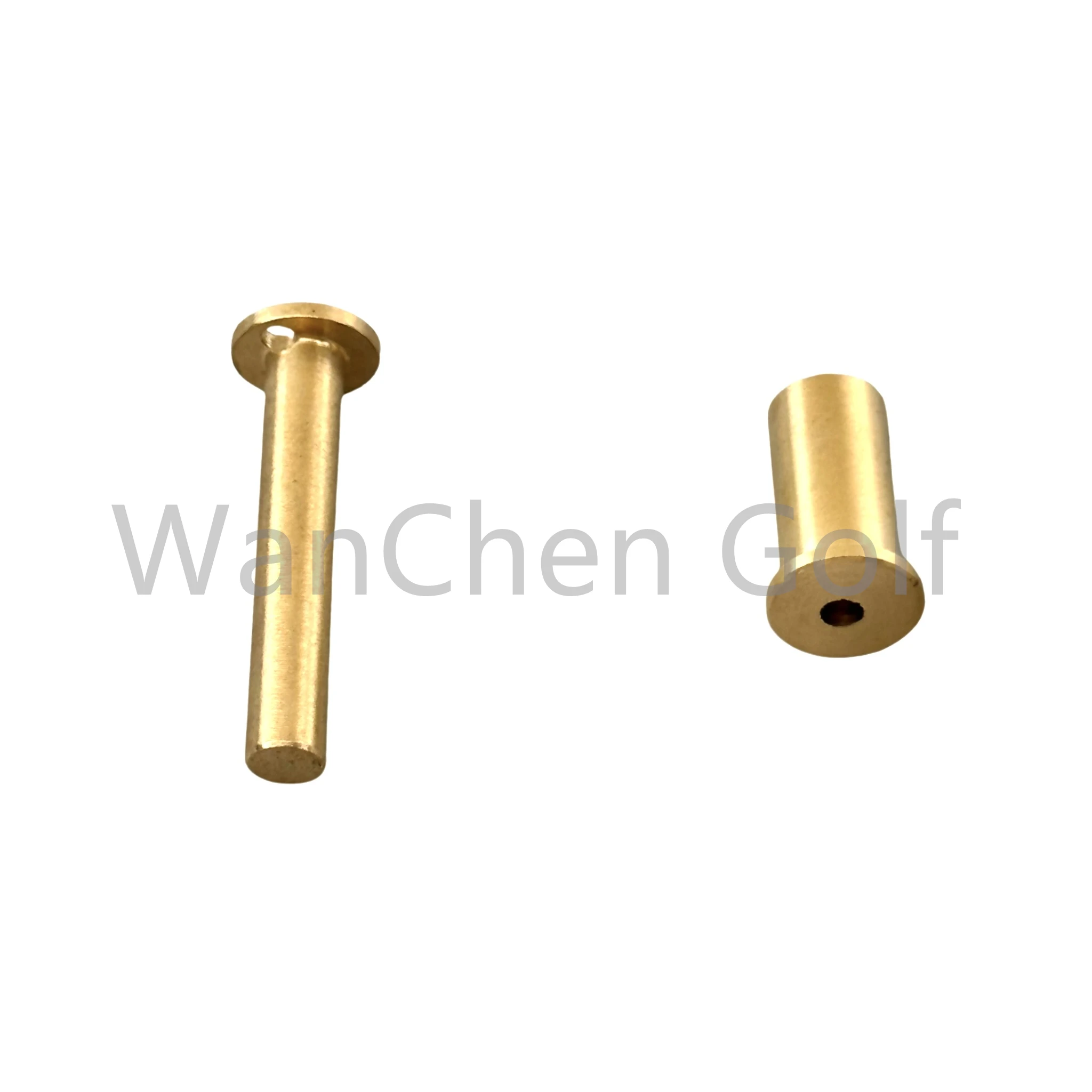 Golf Club Shaft Assembling Accessories Copper Balance nail Add Weight Adjust Driver Fairway Carbon Iron Club Shaft Head Weights. 5