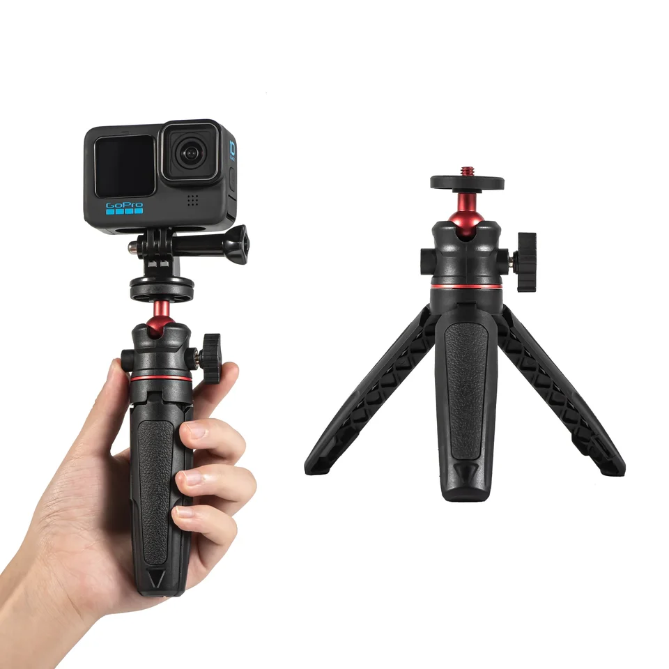 Ulanzi MT98 Selfie Stick Treppiede 57 Cm – Per Insta360 X4/X3 E DJI Osmo Pocket 3, Attacco 1/4"