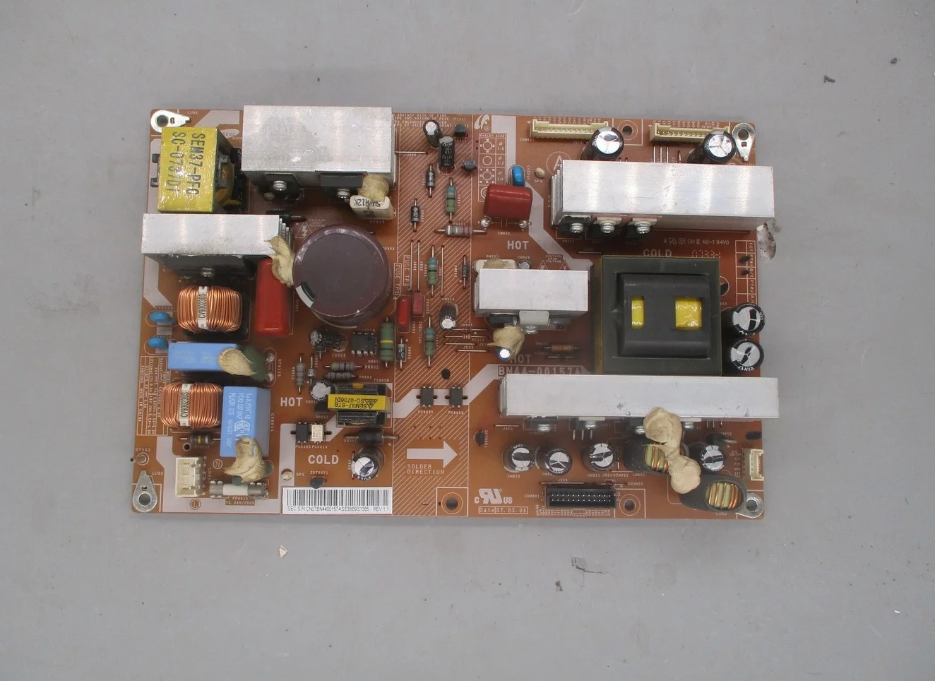 

Разборка для платы питания Samsung 37r81b