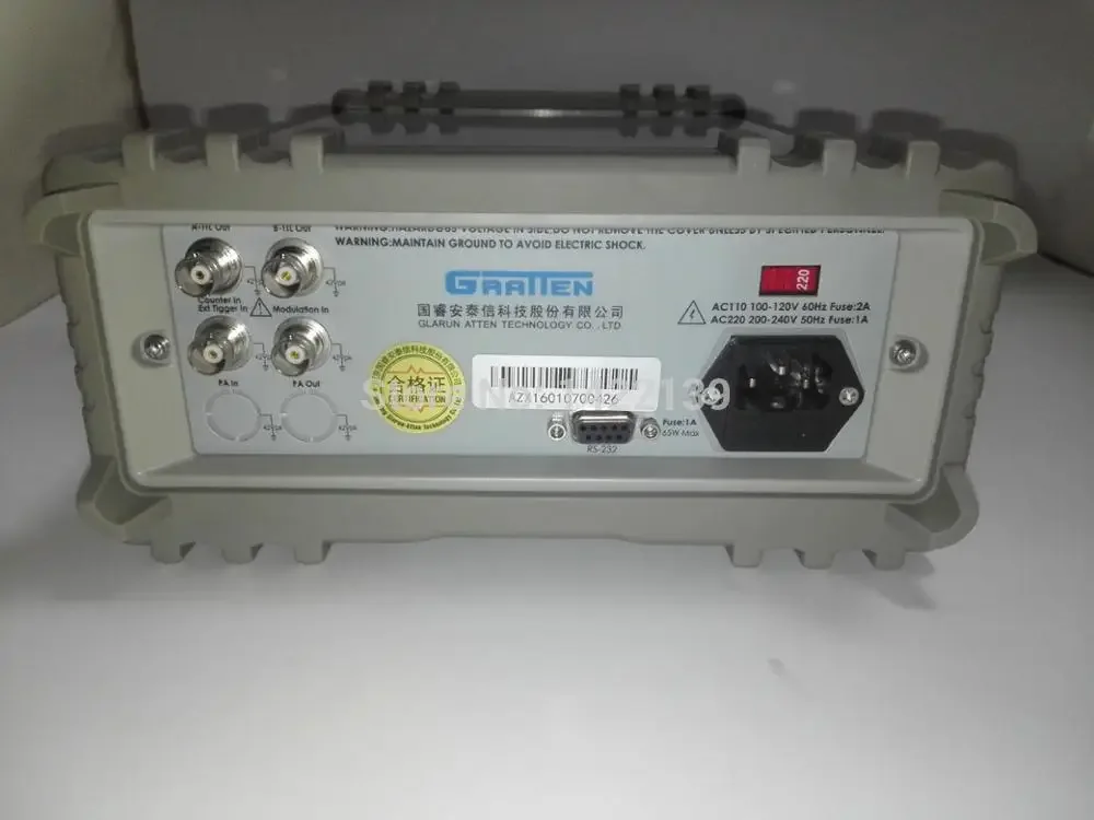 ATF20B+ Dual Channel DDS Function Signal Generator | 20MHz 100MSa/s Arbitrary Waveform Generator detail image 5