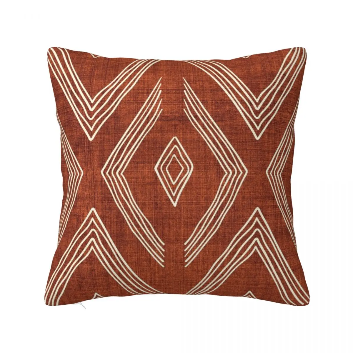 

Birch in Rust Throw Pillow Rectangular Cushion Cover Christmas Pillow Bed pillowcases New year