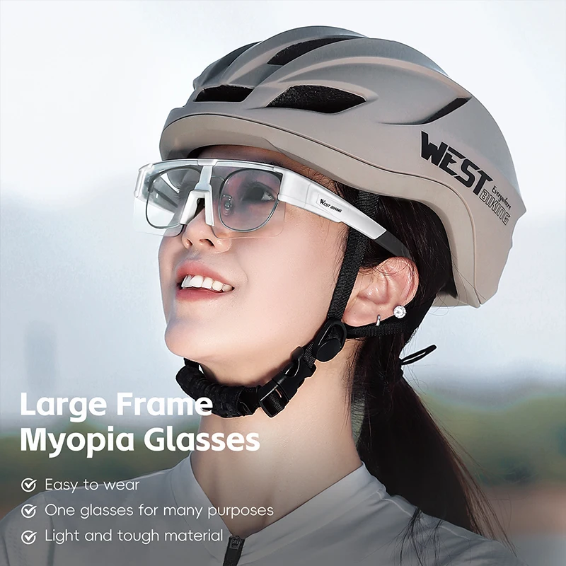 WEST BIKING UV400 Polarized Cycling Glasses - Lightweight Anti-Glare Sports Eyewear