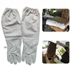Beekeeping Gloves Anti-bee Anti-sting Breathable Protective Long Canvas Sleeve for Beekeeper Canvas Gloves Beekeeping Tools 2