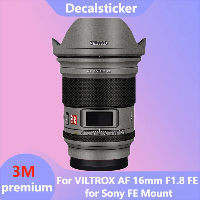 

Для VILTROX AF 16 мм F1.8 FE для Sony FE Mount наклейка на рассеиватель Защитная Наклейка против царапин защитная пленка AF16F1.8 16/1.8 FE