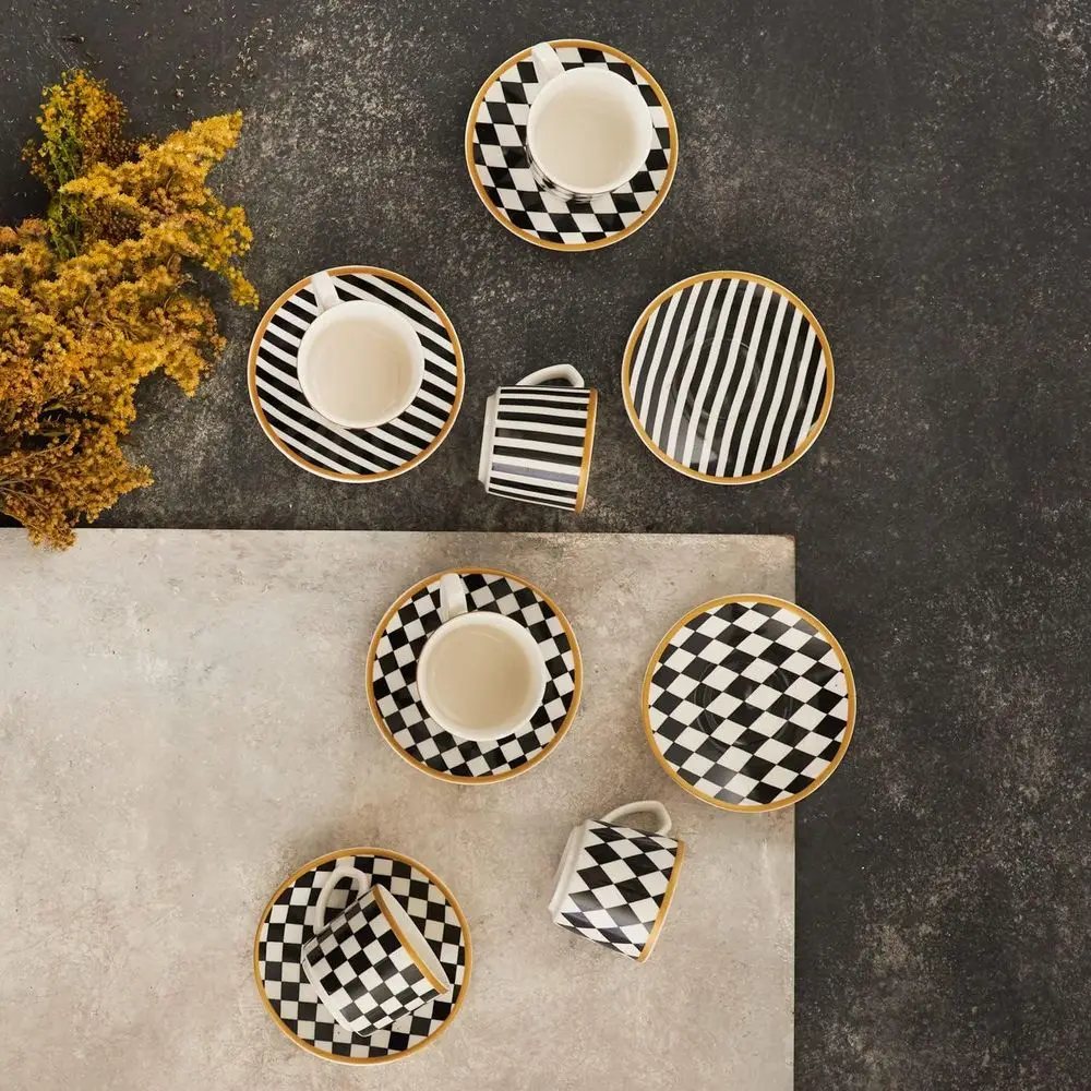 Porcelain Turkish Coffee Cup Set 2