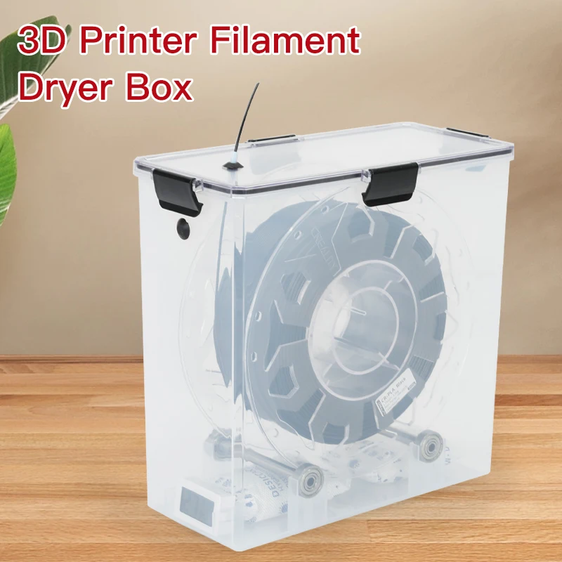 ES-3D Printer Parts Filament Dryer Box  Airtight And Moisture-Resistant Real-Time Monitoring For 3D Printer PLA  ABS Filaments