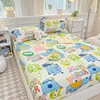 Bedspreads Cartoon Kids Bedding Fitted Sheet Elastic Band Around Mattress Cover Single King Size Sabanas Bed Cover Bed Sheets 4