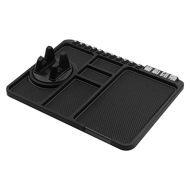 Car Dashboard Mobile Phone Holder Multifunctional Storage Mat Sticky Storage Pad Bracket for Navigation Car Interior Accessories
