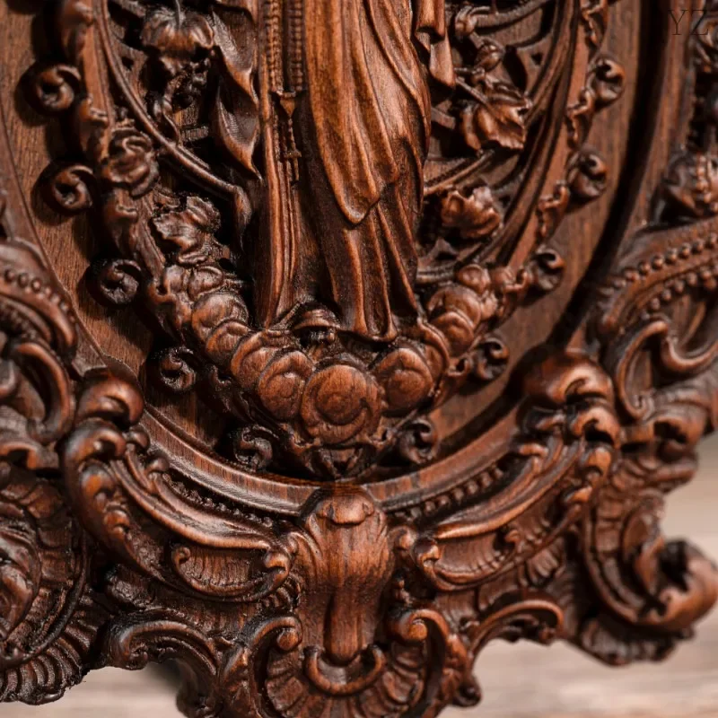 Virgin Mary Wooden Statue 2