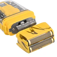 WMARK's new NG-995 transparent body titanium plated blade head reciprocating USB razor Electric men's razor 2
