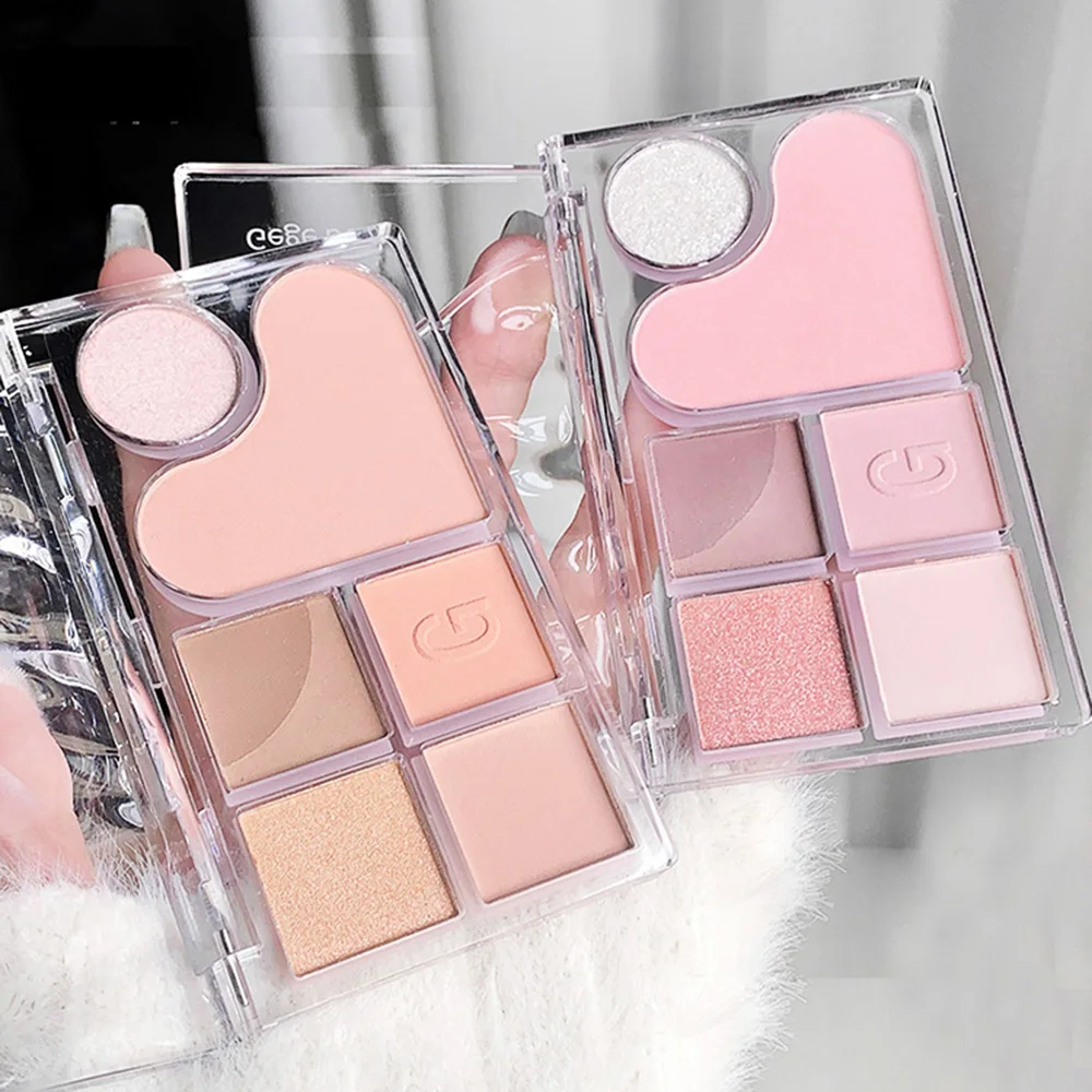 Pinky Heart Gege Bear Eyeshadow Palette Image 10