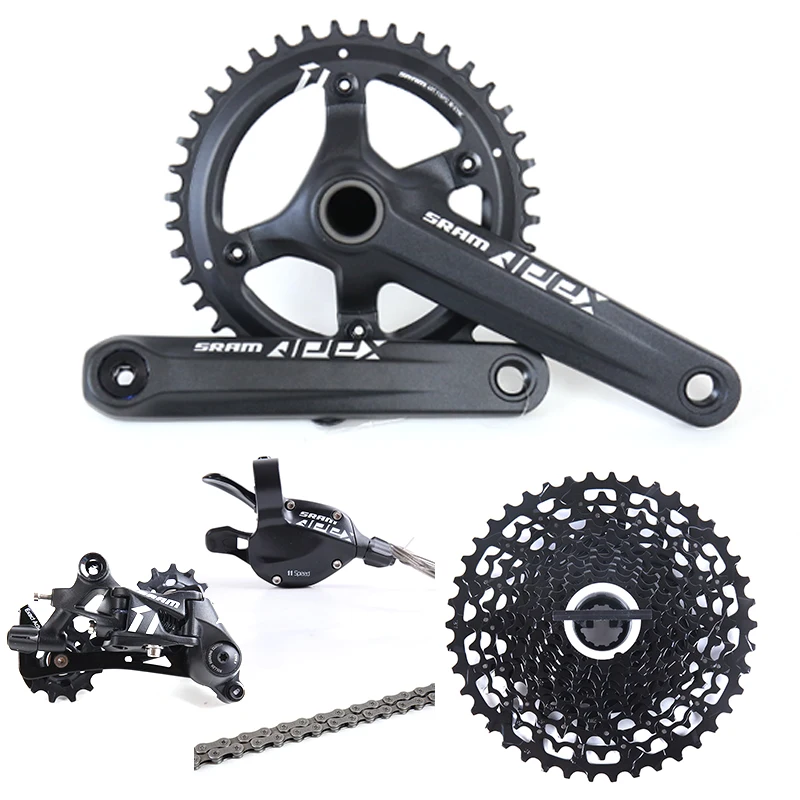 SRAM Apex1 フロントシングル　クランクセット