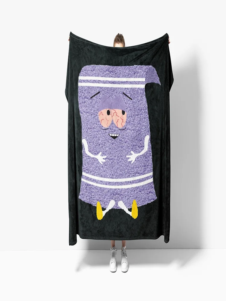 130x150cm Southpark Comedy Humorous Gift Blanket For Men Women Cozy Soft Towelie Wanna Get High Throw Blankets 3