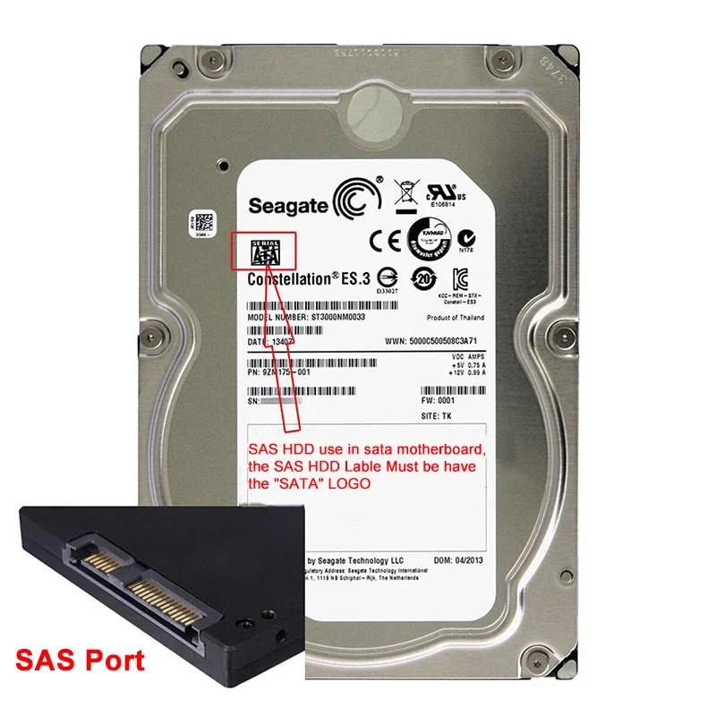 SFF-8482 SAS zu SATA 3.0 Adapter 22Pin SATA zu SATA Stecker Konverter Gerade 180 Grad Vertikal 90 Grad Riser für HDD SSD – Detail 15