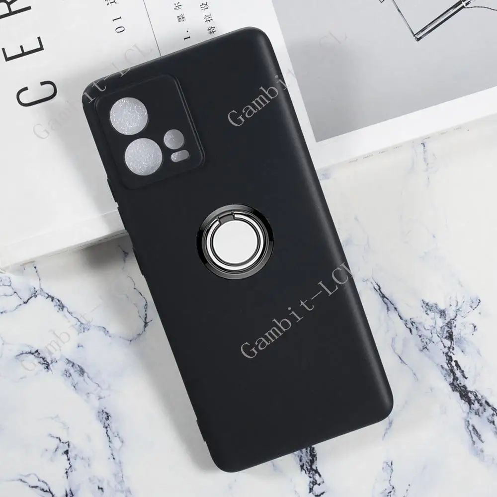 Per Motorola Edge 30 Fusion Moto S30 Pro S30Pro 30 Fusion Back Ring Holder Staffa Custodia Per Telefono Smartphone Tpu Cover Morbida In Silicone